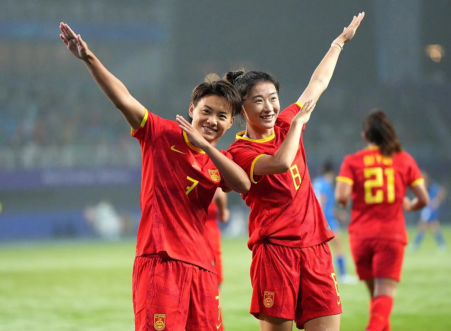 关于亚运会女足决赛:中国队羸强闯入四强的信息 关于亚运会女足决赛:中国队羸强闯入四强的信息